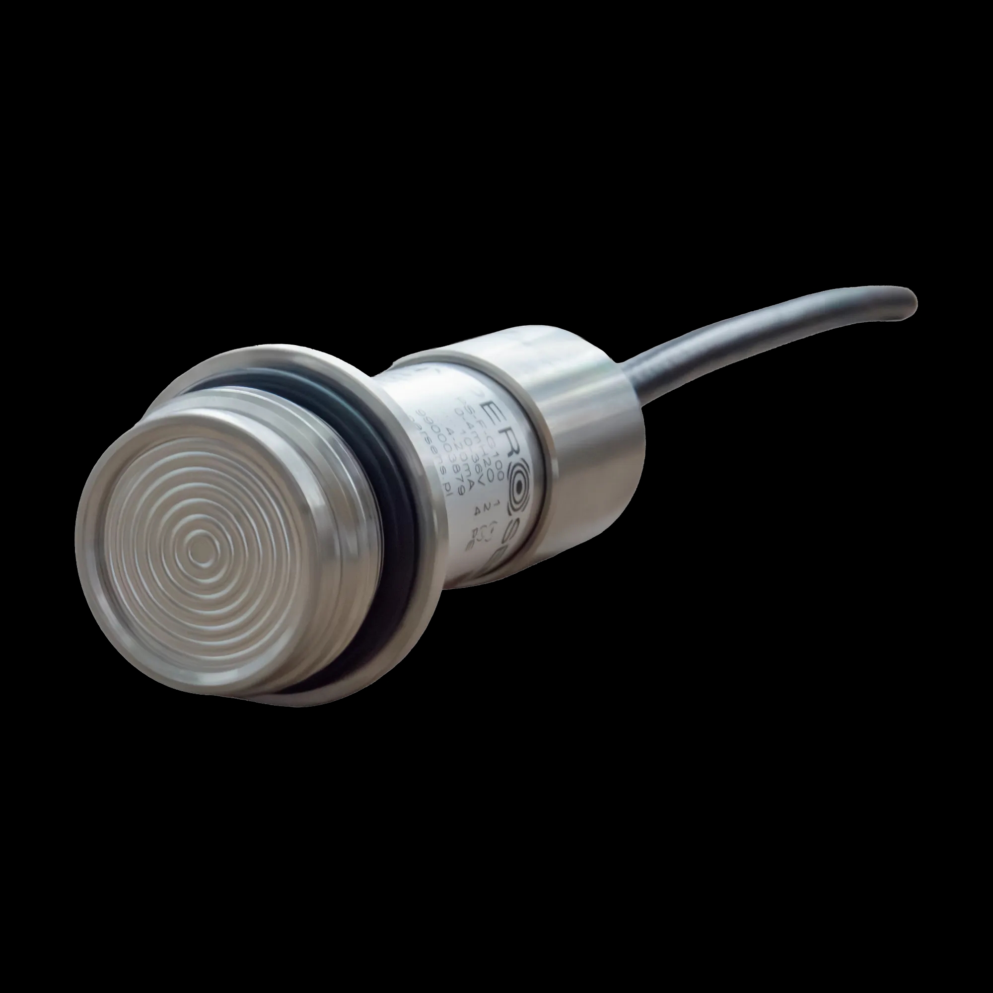 Przetwornik ciśnienia PS-F G100 IP68 — membrana czołowa flush — Hypersens