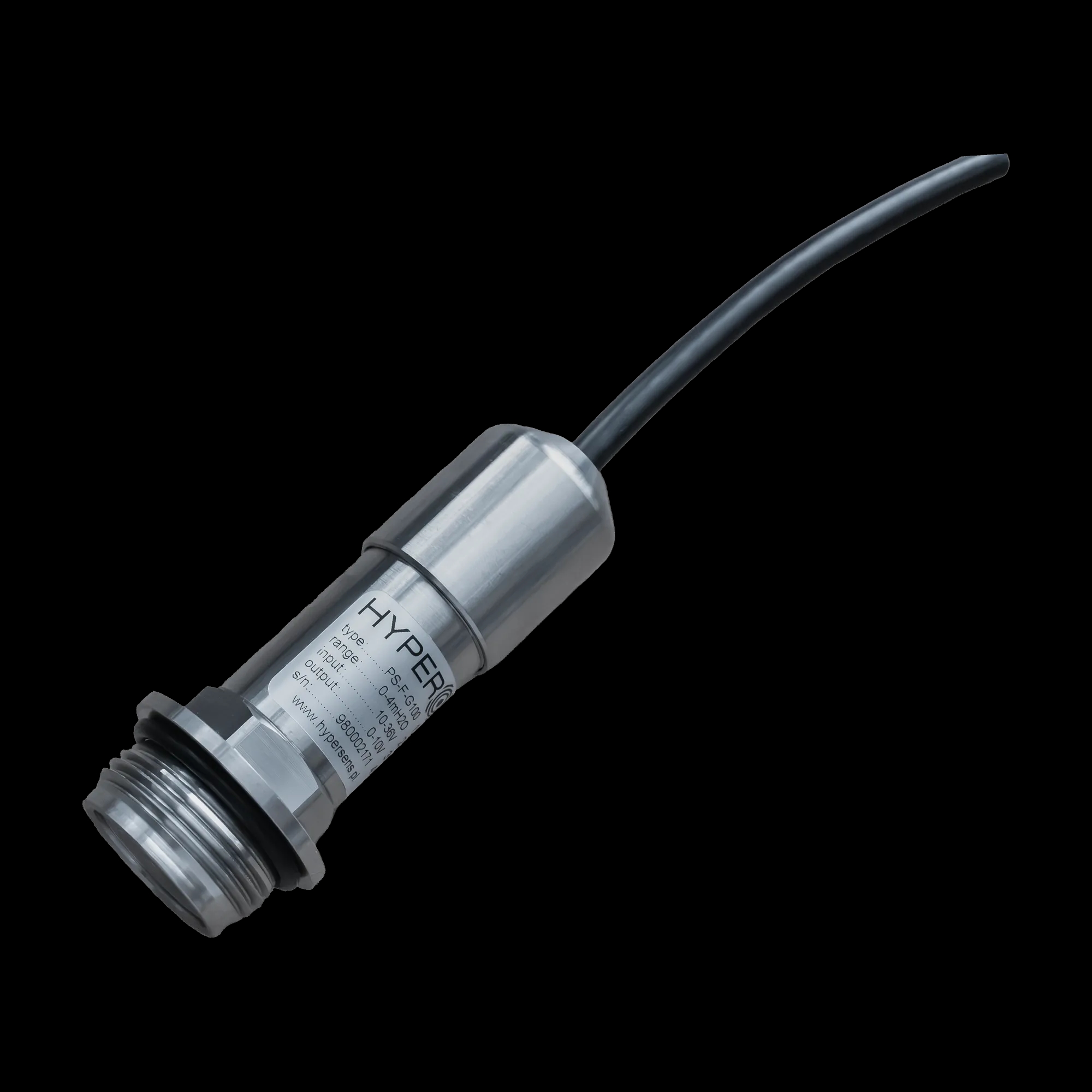 Przetwornik ciśnienia PS-F G100 IP68 — przyłącze G1” — Hypersens