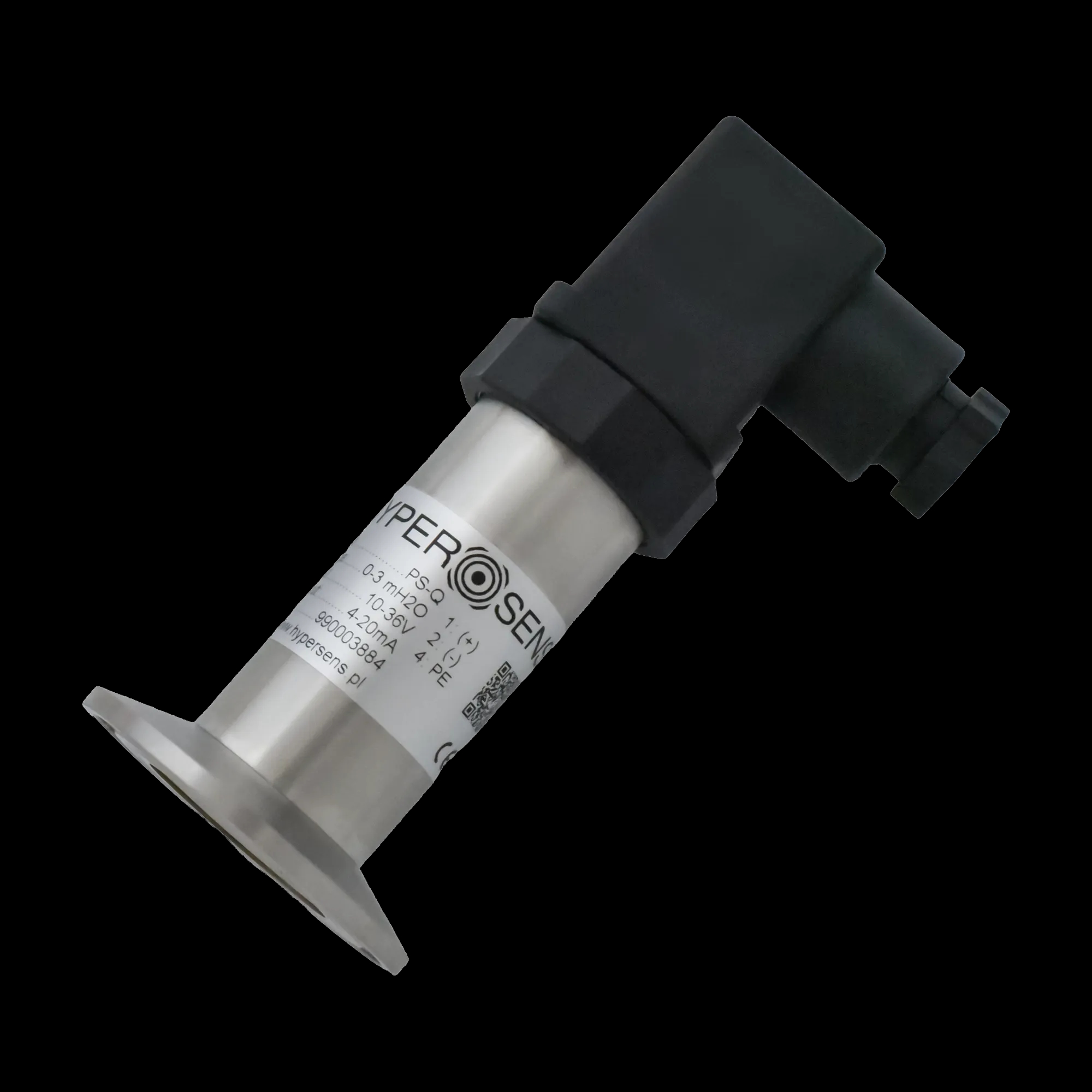 Przetwornik ciśnienia PS-Q sanitarny z przyłączem clamp — Hypersens